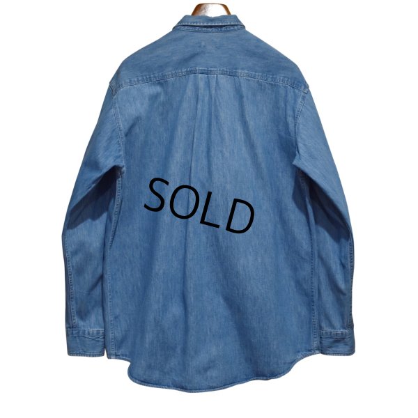 画像3: 90’s USA製 ビンテージ【J.Crew】ジェイクルー【デニム】【ボタンダウンシャツ】【サイズＬ】 