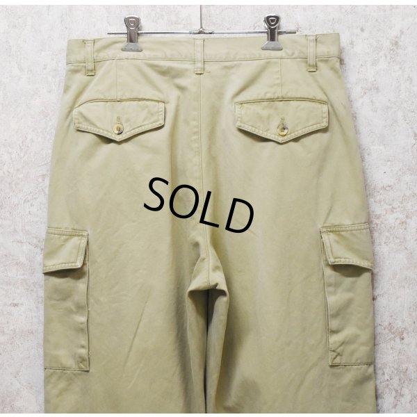 画像4: ビンテージ【Eddie Bauer】【エディーバウアー】【ベージュ】【カーゴパンツ】【33ｘ32】 