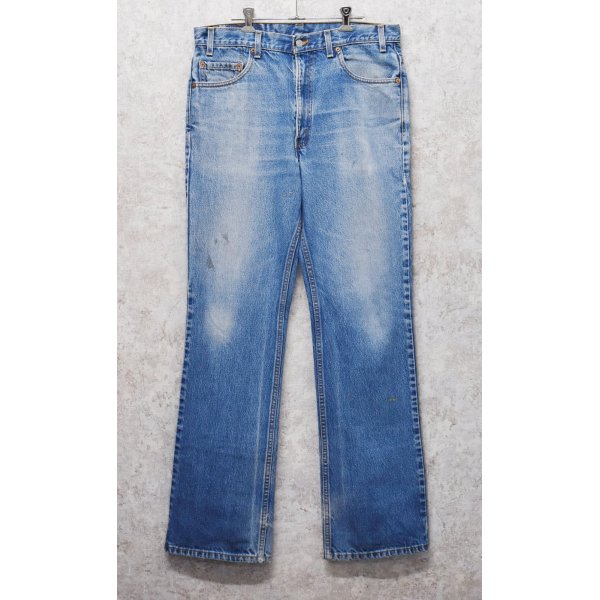 画像1: 【ビンテージ】【USA製】【LEVI'S】【リーバイス５１７】ブーツカット【デニムパンツ】【517】【36Ｘ34】 