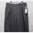 画像3: 90's デッドストック【ビンテージ】USA製【FOGLEY】【チャコールグレー】ストライプスラックス【ストライプパンツ】【W30】<br> (3)