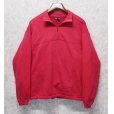 画像1: 90's~ ビンテージ【パタゴニア】patagonia【赤】ハーフジップスウェット【サイズＳ】<br> (1)