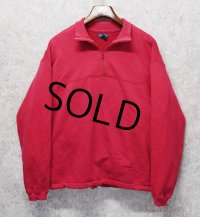 90's~ ビンテージ【パタゴニア】patagonia【赤】ハーフジップスウェット【サイズＳ】 