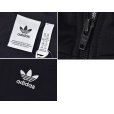 画像2: 【ビンテージ】【アディダス】adidas【黒×白ライン】ジャージ【トラックジャケット】【トラックジャージ】【サイズ２ＸＬ】<br> (2)