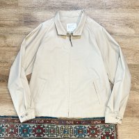 ~90’s【USA製】【ビンテージ】【LONDON FOG】【ロンドンフォグ】【ベージュ】【ジップアップブルゾン】【スウィングトップ】【US44】 
