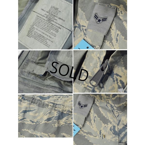 画像2: 【ビンテージ】【米軍実物】ＡＰＥＣＳ【All Purpose Environmental Clothing System】デジカモ【ゴアテックスパーカ】【XS-Short】 
