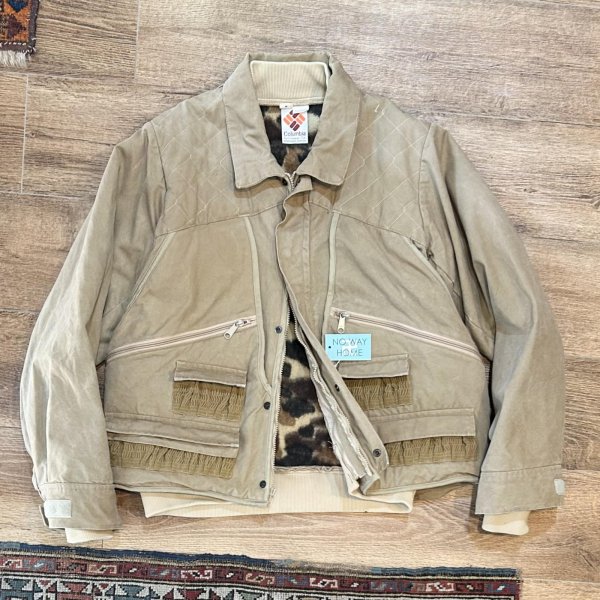 画像2: 【ビンテージ】【Columbia】コロンビア【ベージュ】フリースライナー付き【ハンティングジャケット】ハンティングブルゾン【サイズM】  