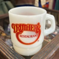 【Fire King】【ファイヤーキング】DRUTHER'S RESTAURANT ドラサーズ レストラン【スタッキングマグ】【マグカップ】 
