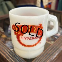 【Fire King】【ファイヤーキング】DRUTHER'S RESTAURANT ドラサーズ レストラン【スタッキングマグ】【マグカップ】 