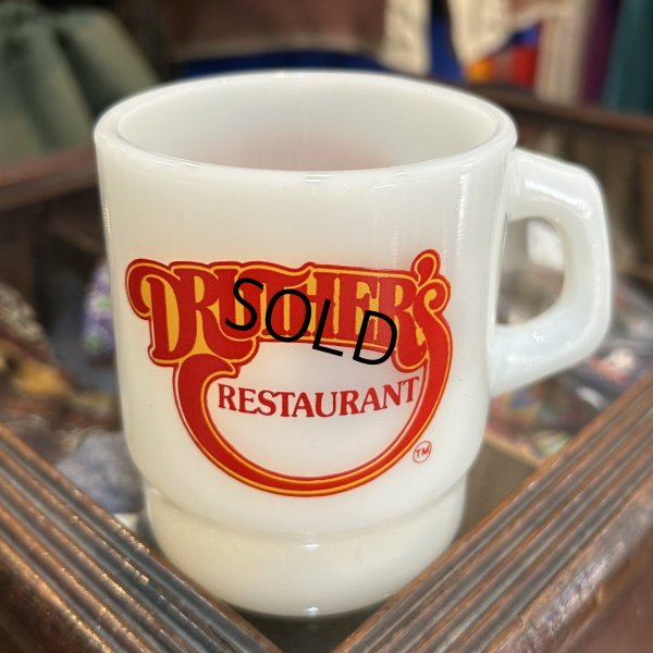 画像1: 【Fire King】【ファイヤーキング】DRUTHER'S RESTAURANT ドラサーズ レストラン【スタッキングマグ】【マグカップ】
