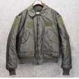 画像1: 90's【ビンテージ】【米軍実物】USAF【CWU-45/P】MIL-J-83388E ALPHA社製【フライトジャケット】【サイズL】<br> (1)