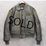 90's【ビンテージ】【米軍実物】USAF【CWU-45/P】MIL-J-83388E ALPHA社製【フライトジャケット】【サイズL】 