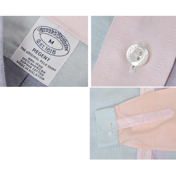 画像2: 【ビンテージ】【ブルックスブラザーズ】Brooks Brothers【クレイジーパターン】【BDシャツ】【L】 