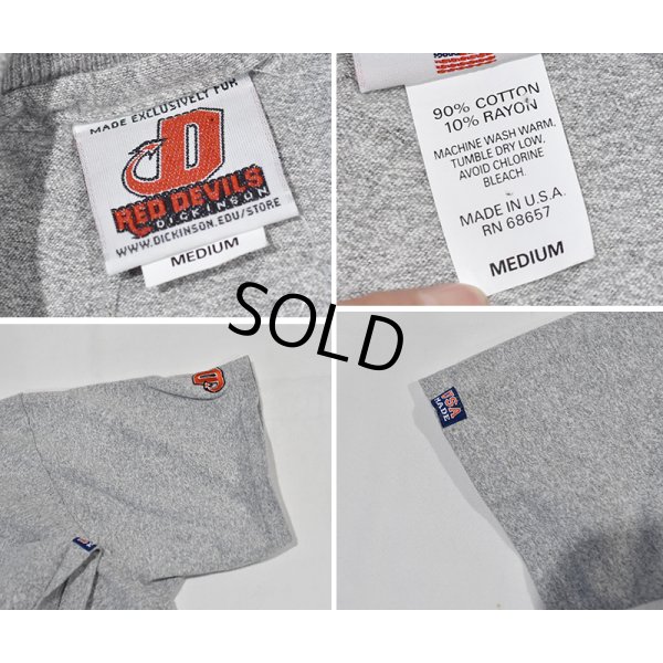 画像2: 【USA製】【ビンテージ】The Cotton Exchange【コットンエクスチェンジ】【dickinson college】【ディキンソン大学】【カレッジTシャツ】【サイズＭ】 