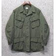 画像1: 60's【ビンテージ】U.S.ARMY【米軍実物】ノンリップ【ジャングルファティーグジャケット】【M-R】<br> (1)