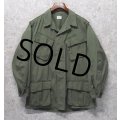 60's【ビンテージ】U.S.ARMY【米軍実物】ノンリップ【ジャングルファティーグジャケット】【M-R】 