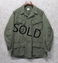 60's【ビンテージ】U.S.ARMY【米軍実物】ノンリップ【ジャングルファティーグジャケット】【M-R】 