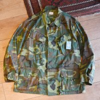 60's【ビンテージ】【米軍実物】【U.S.ARMY 】【ERDL】リップストップ【ジャングルファティーグジャケット】【ファティーグシャツ】【M-SHORT】 