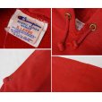 画像2: 【80's】【USA製】【ビンテージ】【チャンピオン】【Champion】FAIR PORT SOCCER　バックプリント【トリコタグ】【赤】【リバースウィーブパーカー】【サイズXL】<br> (2)