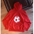 画像3: 【80's】【USA製】【ビンテージ】【チャンピオン】【Champion】FAIR PORT SOCCER　バックプリント【トリコタグ】【赤】【リバースウィーブパーカー】【サイズXL】<br> (3)