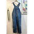 画像2: 70's USA製【ビンテージ】【Lee】JELT DENIM【デニムオーバーオール】<br> (2)