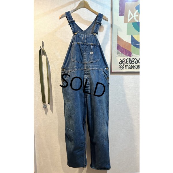 画像2: 70's USA製【ビンテージ】【Lee】JELT DENIM【デニムオーバーオール】 