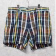 画像1: 【POLO RALPH LAUREN】ラルフローレン【India Madras】マドラスチェック【ショートパンツ】【コットンショーツ】【W３３】<br> (1)