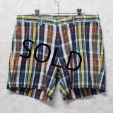 【POLO RALPH LAUREN】ラルフローレン【India Madras】マドラスチェック【ショートパンツ】【コットンショーツ】【W３３】 