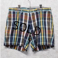 【POLO RALPH LAUREN】ラルフローレン【India Madras】マドラスチェック【ショートパンツ】【コットンショーツ】【W３３】 