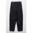 画像5: ビンテージ【FLORENZI】【7タックスラックス】【黒】【7タックパンツ】【W29程度】<br> (5)
