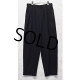 ビンテージ【FLORENZI】【7タックスラックス】【黒】【7タックパンツ】【W29程度】 