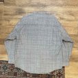 画像3: 【ビンテージ】【NATURAL ISSUE】【グレーx白】チェック【バンドカラーシャツ】<br> (3)