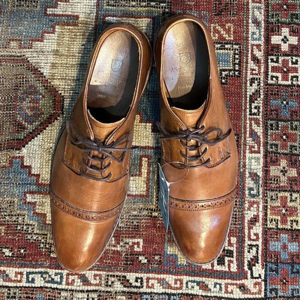 画像6: 【USA製】【アレンエドモンズ】【Allen Edmonds】ライトブラウン【ストレートチップ】【8 1/2D】【26.5cm程度】 