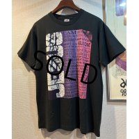 90's【USA製】ビンテージ【フルーツオブザルーム】FRUIT OF THE LOOM【JESUS】【黒】【Ｔシャツ】【サイズL】 