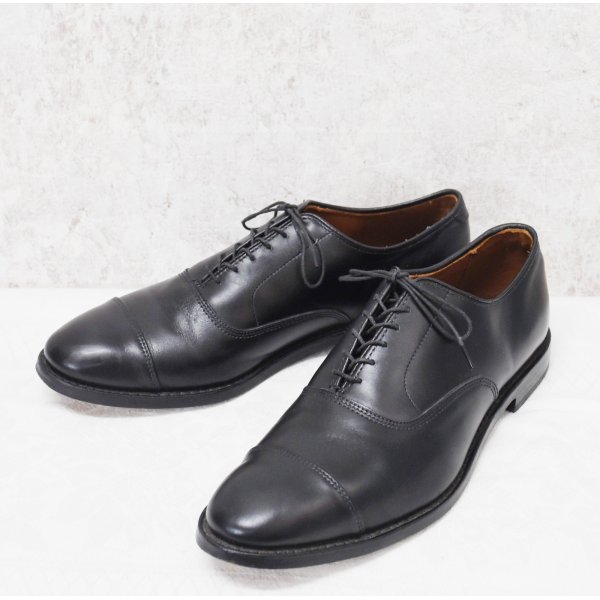 画像1: 【アレンエドモンズ】【Allen Edmonds】黒 ブラック【ストレートチップ】【9 1/2 D】【27.5cm程度】 