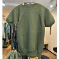 デッドストック 60's~【USA製】【ビンテージ】【Tultex製】【タルテックス】【ODカラー】【無地】【半袖スウェット】【サイズS】 