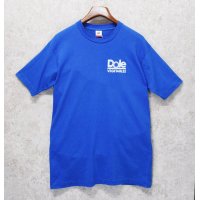 90's【USA製】 ビンテージ【FRUIT OF THE LOOM 】フルーツオブザルーム【青】【Dole VEGETABLES】【 Tシャツ】【サイズL】 