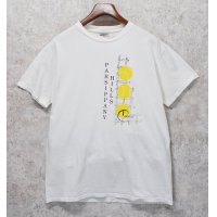 90's ビンテージ【ONEITA】オニータ【PARSIPPANY HILLS TENNIS】テニス【白】 Tシャツ 【サイズL】 