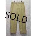 【USA製】【ビンテージ】ＬＬビーン【L.L.bean】【ベージュ】チノパンツ【ワークパンツ】【30×30】 