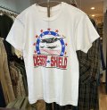 80's【USA製】【ビンテージ】【スクリーンスターズ】【DESERT SHIELD】白【Tシャツ】【サイズM】 