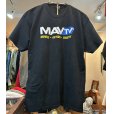 画像1: ビンテージ【Optima】オプティマ【MAVTV】マブティーブイ【黒】Tシャツ【サイズXL】<br> (1)