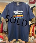 ほぼ未使用 90's【USA製】スクリーンスターズ【ビンテージ】【ベンジャミンムーア】【紺】【Tシャツ】【サイズＸＬ】 