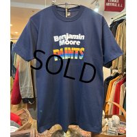 ほぼ未使用 90's【USA製】スクリーンスターズ【ビンテージ】【ベンジャミンムーア】【紺】【Tシャツ】【サイズＸＬ】 