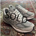 USA製【ニューバランス】new balance【990】【V5】グレー スニーカー【サイズ２６ｃｍ】 