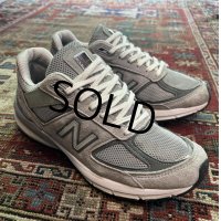 USA製【ニューバランス】new balance【990】【V5】グレー スニーカー【サイズ２６ｃｍ】 