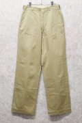 60's【ビンテージ】U.S.ARMY【米軍実物】【チノパンツ】31×33 