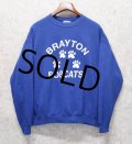 90's【USA製】【ビンテージ】【Lee】リー【BRAYTON BOBCATS】【青】【スウェット】【サイズＸＬ】 