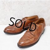 【ビンテージ】【オールデン】alden【Uチップ】【Ｕチップ】ブラウン【レザーシューズ】【10 1/2】【28.5cm程度】 