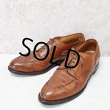 【ビンテージ】【オールデン】alden【Uチップ】【Ｕチップ】ブラウン【レザーシューズ】【10 1/2】【28.5cm程度】 