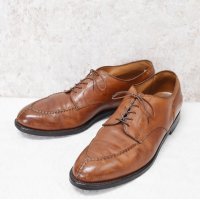 【ビンテージ】【オールデン】alden【Uチップ】【Ｕチップ】ブラウン【レザーシューズ】【10 1/2】【28.5cm程度】 