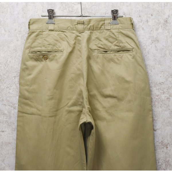 画像4: 60's【ビンテージ】U.S.ARMY【米軍実物】【チノパンツ】31×33